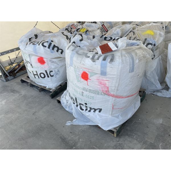 (2) 3,000 LBS NATURAL SAND