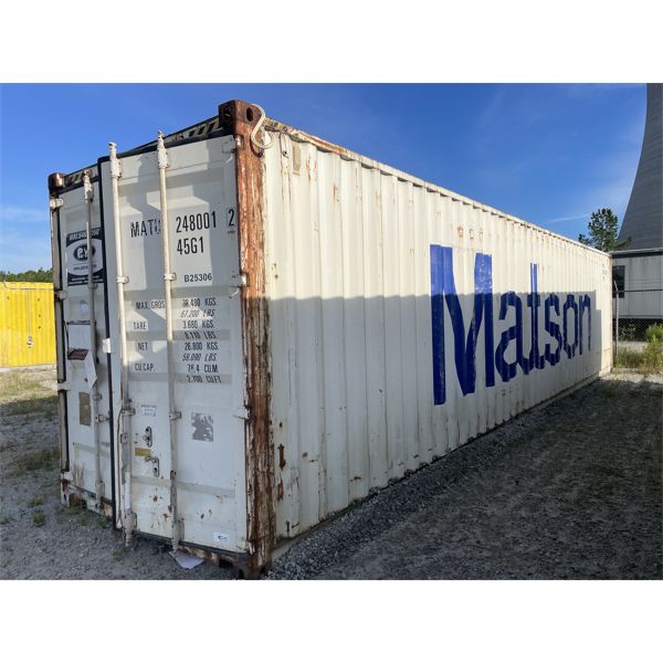 40' HIGH CUBE STORAGE CONTAINER