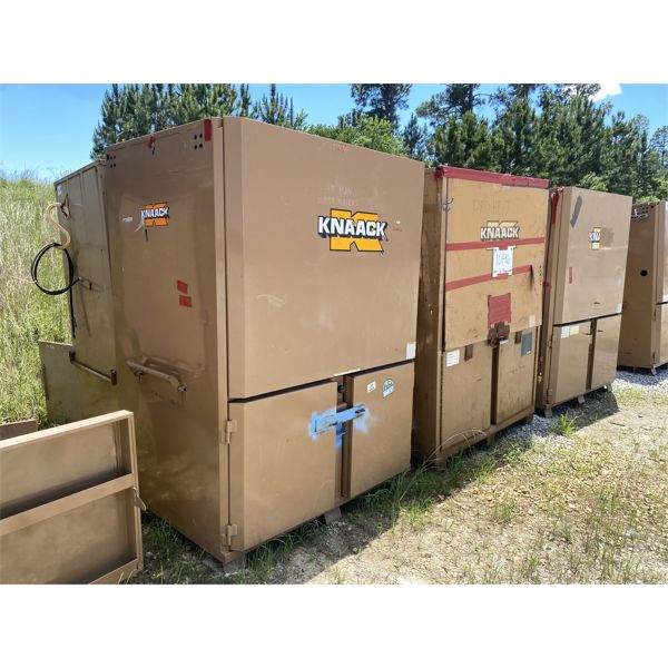(6) KNAACK JOBSITE STORAGE CABINETS