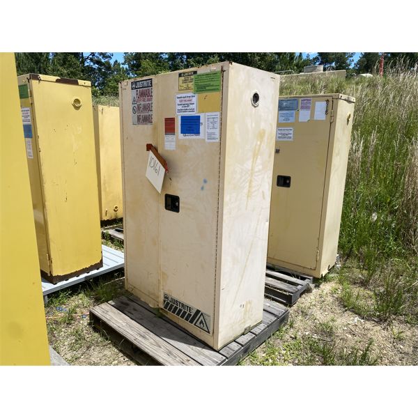 JUSTRITE FLAMMABLE STORAGE CABINET
