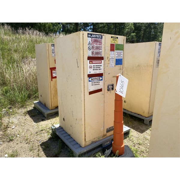 JUSTRITE FLAMMABLE STORAGE CABINET