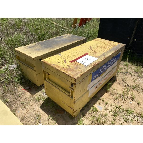 (2) JOBSITE TOOL CHESTS