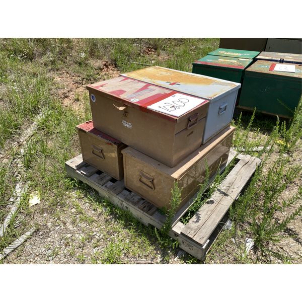 (4) TOOL BOXES