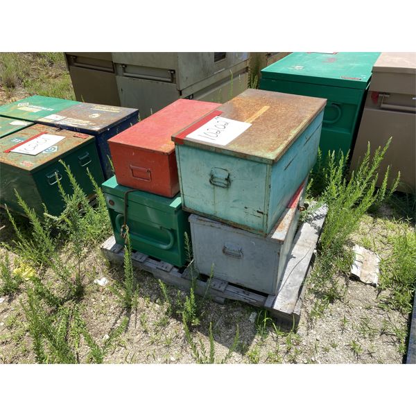 (4) TOOL BOXES