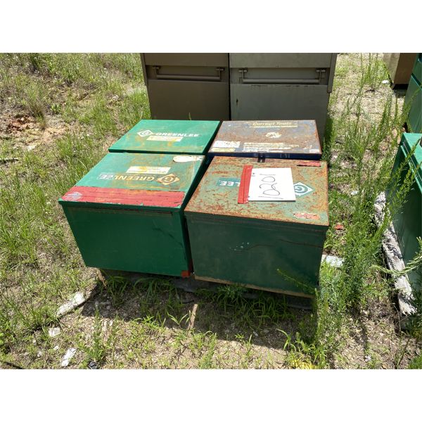 (4) TOOL BOXES