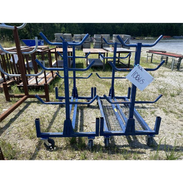 (2) CURRENT TOOLS 505M PIPE RACKS