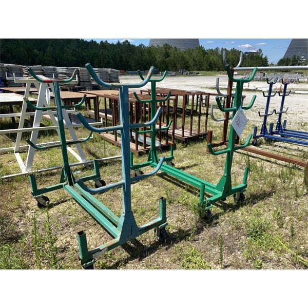 (2) GREENLEE PIPE RACKS