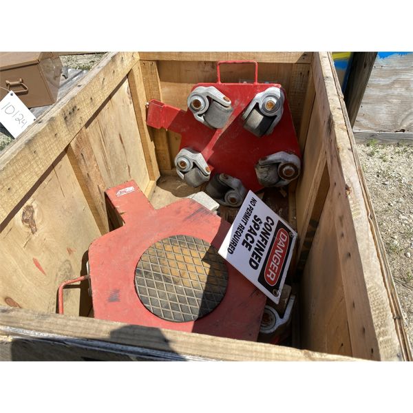 (4) GKS HEAVY DUTY EQUIPMENT DOLLIES