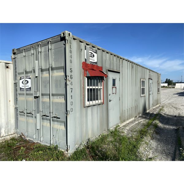 40' HIGH CUBE OFFICE CONTAINER