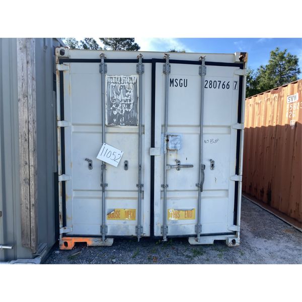 40' TUNNEL STORAGE CONTAINER