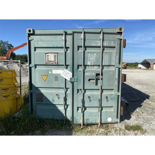 40' TUNNEL STORAGE CONTAINER