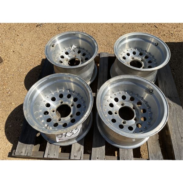 (4) ALUMINUM RIMS