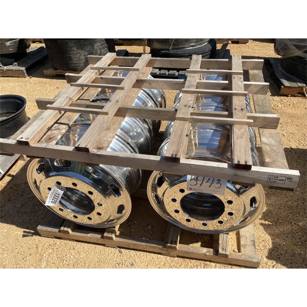 (8) 22.5 x 8.25 ALUMINUM Rim