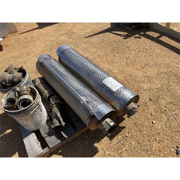 EXHAUST STACK & HOSE CONNECTS