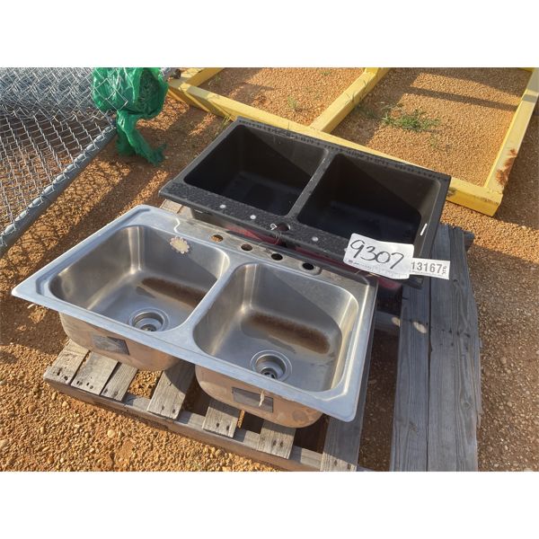 (2) KITCHEN SINKS