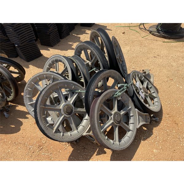 (10) SHERMAN & REILLY 22" x 3-1/8" PULLEY