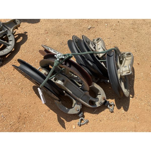 (10) SHERMAN & REILLY 22" x 3-1/8" PULLEY