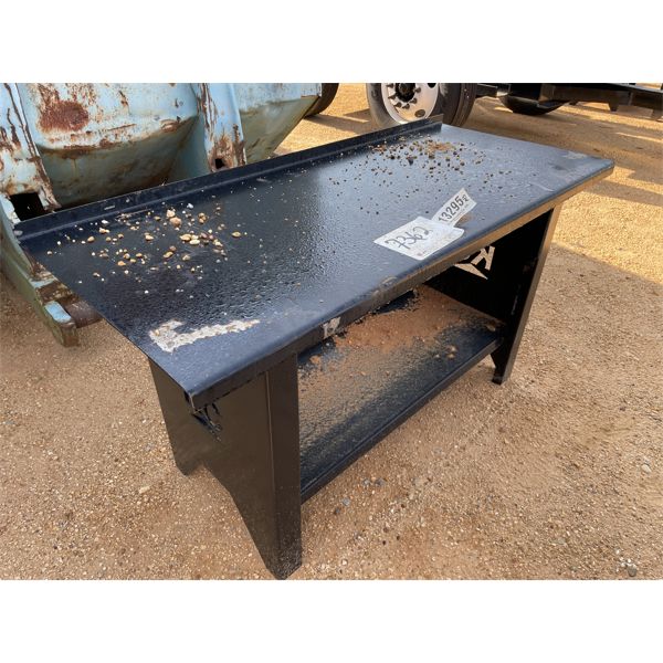 60" x 25" METAL TABLE