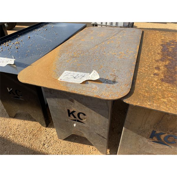 57" x 29" METAL TABLE