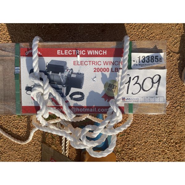 2,000 LB ELECTRIC WINCH