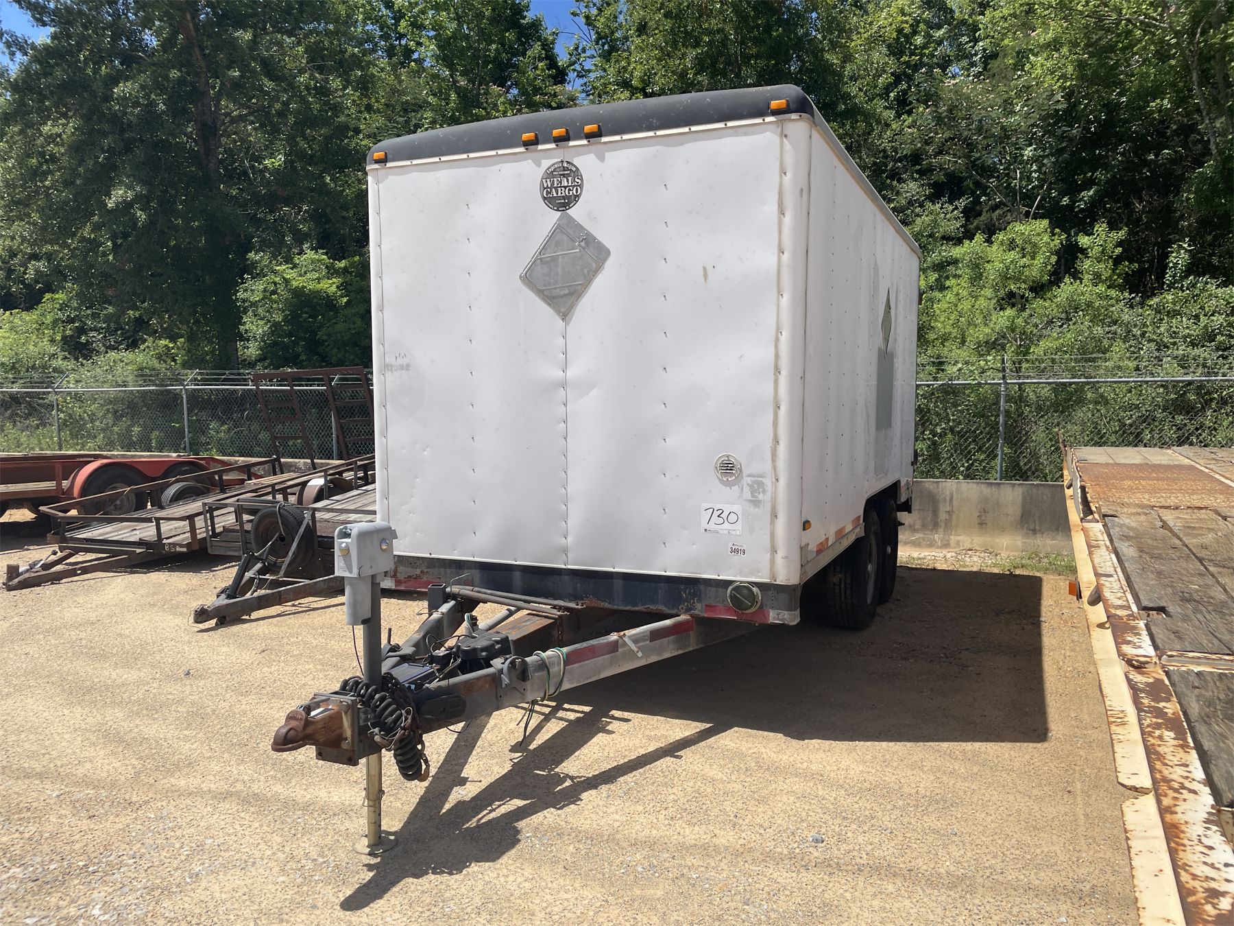 1995 WELLS CARGO Cargo Trailer - J.M. Wood Auction Company, Inc.