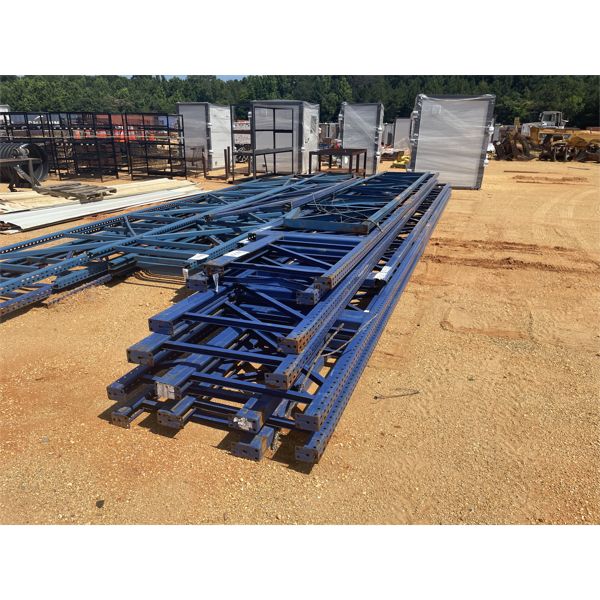 (10) PCS OF WAREHOUSE SHELVING PARTS
