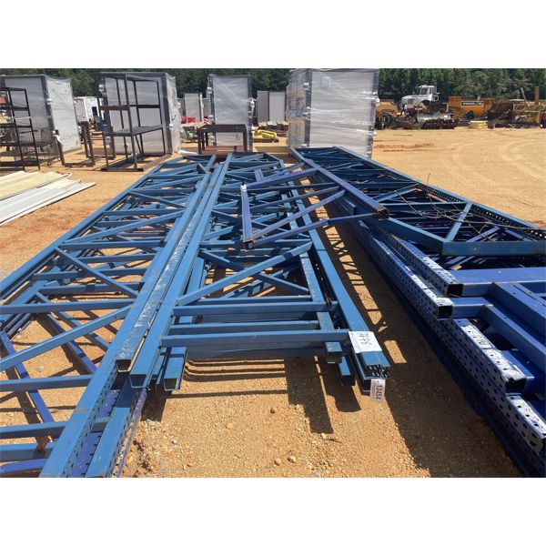 (6) PCS OF WAREHOUSE SHELVING PARTS