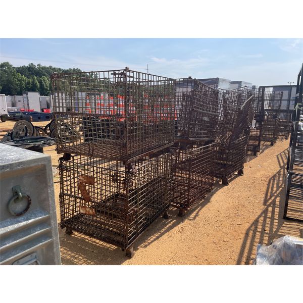 (14) WIRE PARTS CAGE