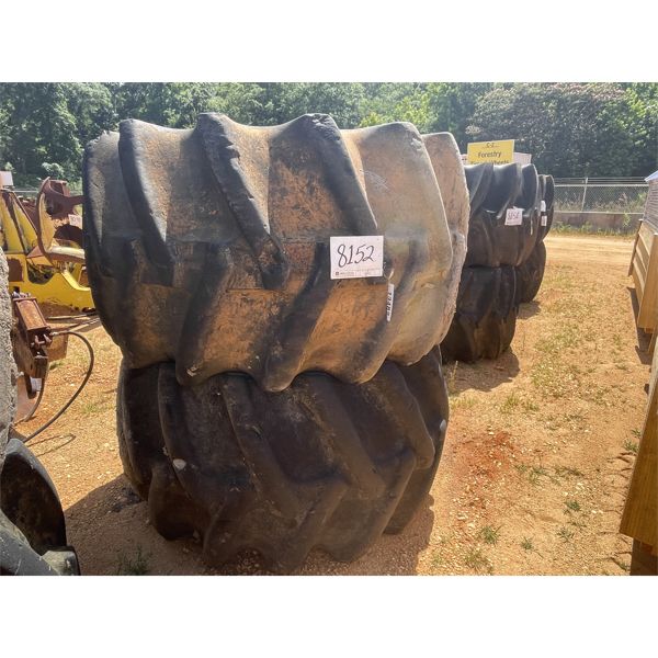 (2) 67x34.00-25 SKIDDER TIRES W/ RIMS