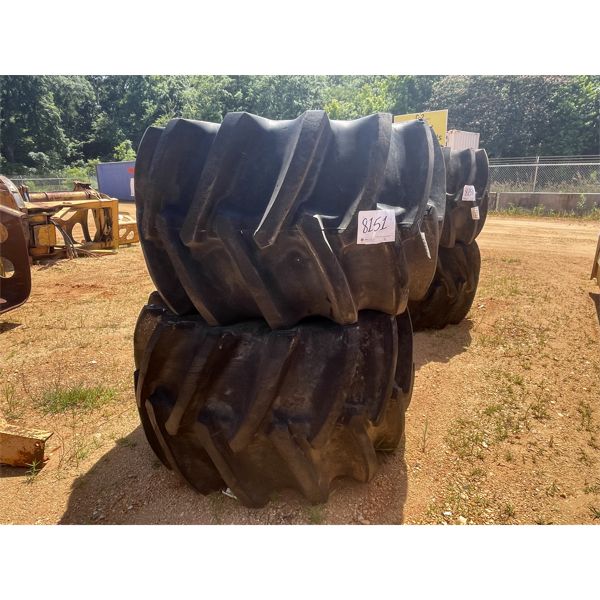 (2) 67x34.00-25 SKIDDER TIRES W/ RIMS
