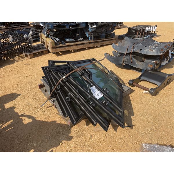 (10) GLASS DOORS & WINDOWS