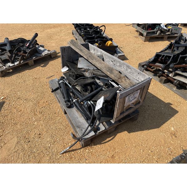 MOUNTING PLATES, HYD CYLINDERS, PINS & HOSES