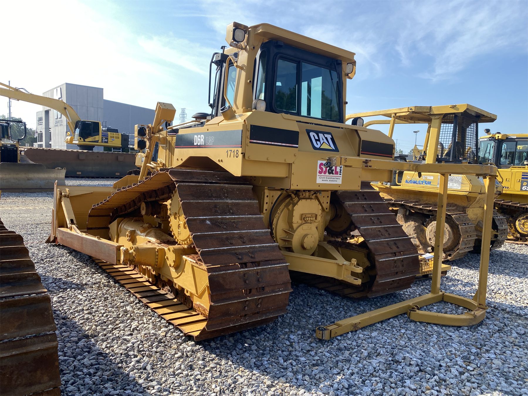 Dozer 3 2006 CAT D6R III LGP Dozer / Crawler Tractor - J.M. Wood Auction ...