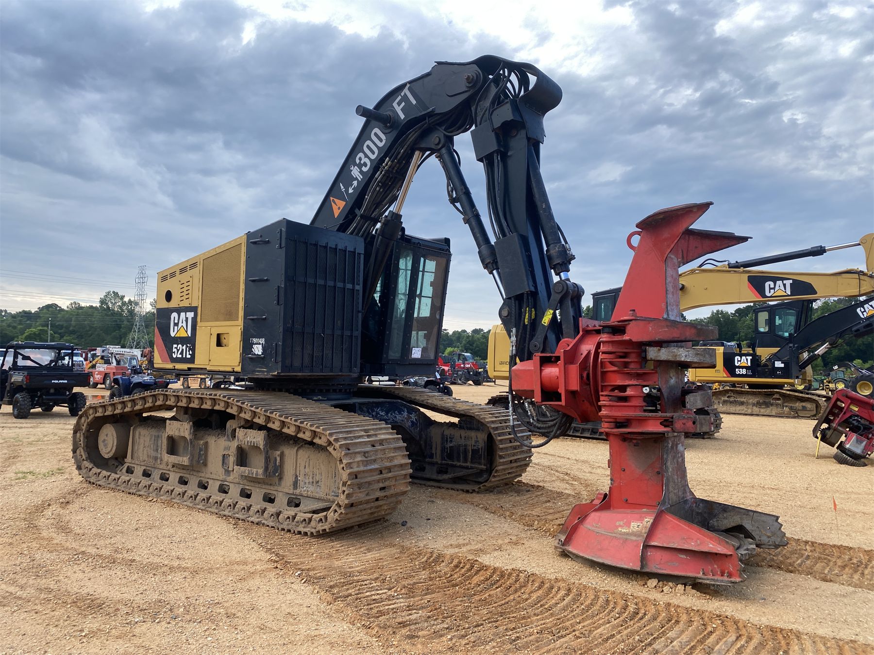Cat 511 2018 CAT 521B TRACK Feller Buncher - J.M. Wood Auction Company, Inc.