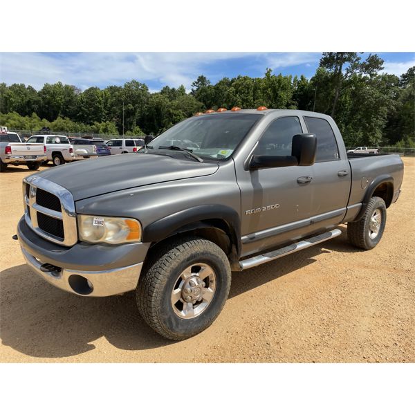 2005 DODGE RAM 2500 HD SLT Pickup Truck