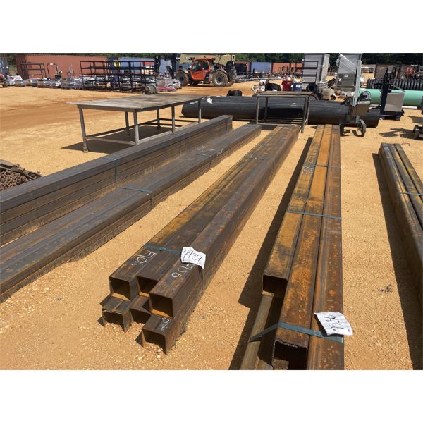 (6) 6" SQUARE TUBING