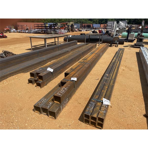 (6) 6" SQUARE TUBING