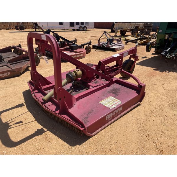 BROWN 6.5' TREE Rotary Cutter