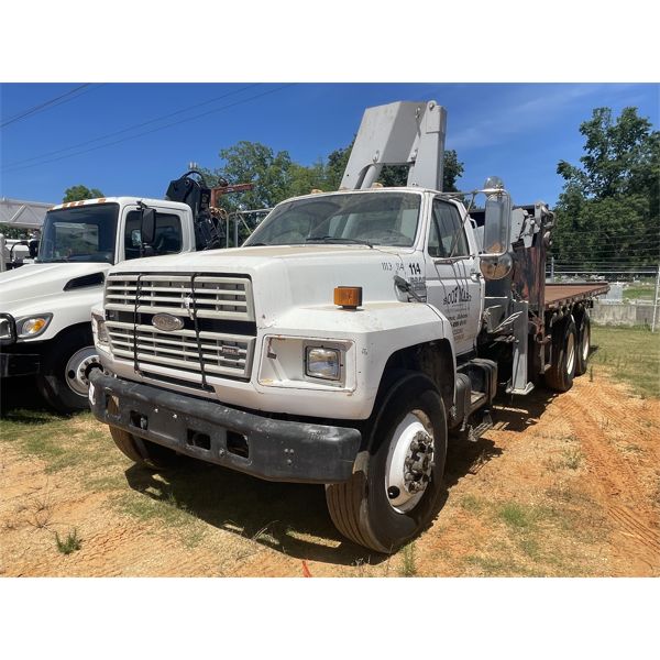 1991 FORD F900 Boom / Crane Truck