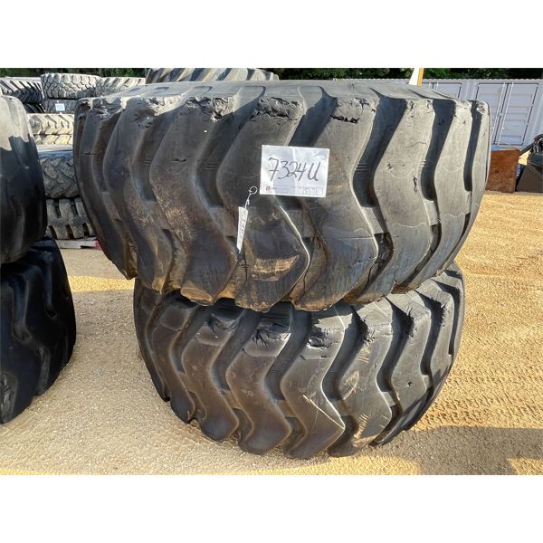 (2) 29.5-25 TIRES w/ RIMS
