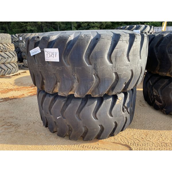 (2) 29.5-25 TIRES w/ RIMS