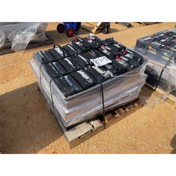 ASSORTED 12 VOLT BATTERIES