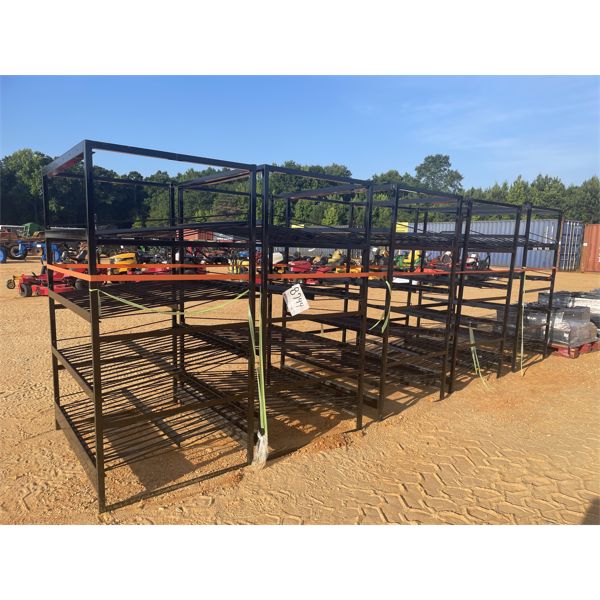 (5) BATTERY DISPLAY RACK