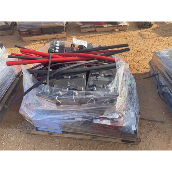 VARIOUS BATTERIES W/ HEAT SHRINK TUBING