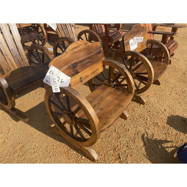 WAGON WHEEL CHAIR