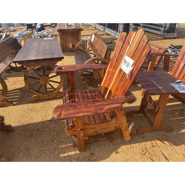 CEDAR GLIDER ROCKING CHAIR