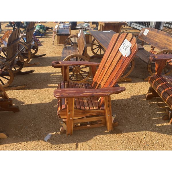CEDAR GLIDER ROCKING CHAIR
