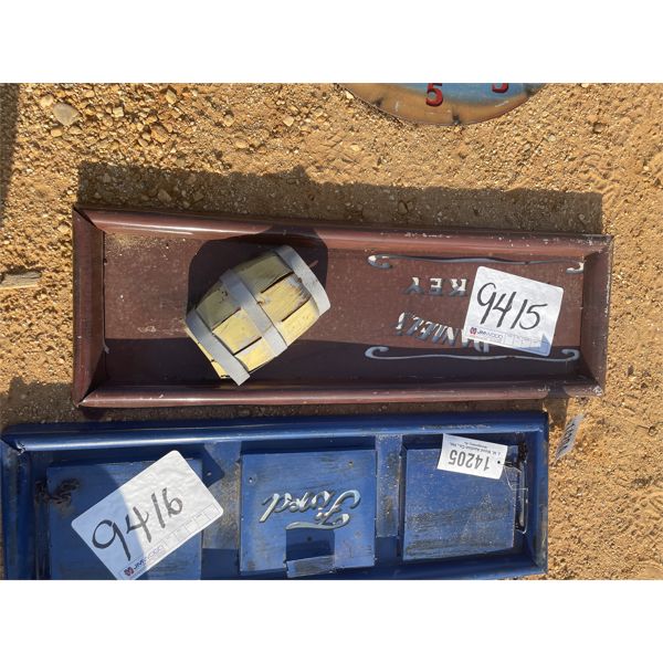 JACK DANIEL TAIL GATE, METAL