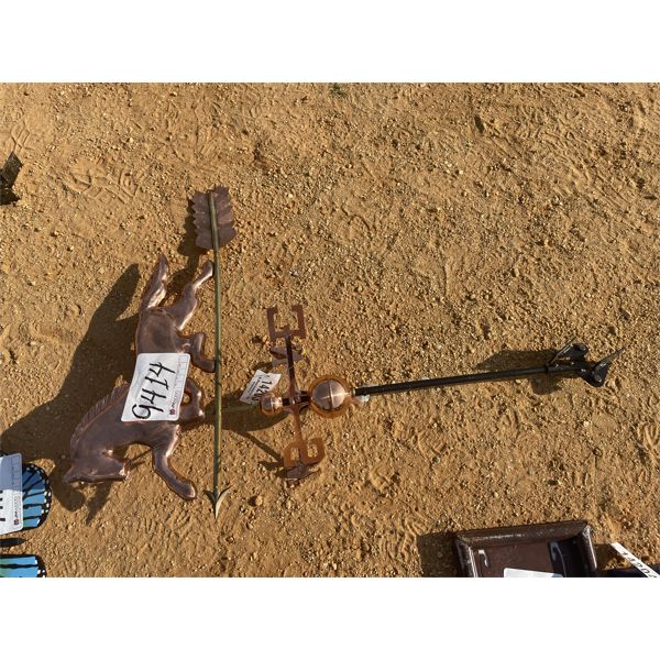 COPPER HORSE WEATHER VANE