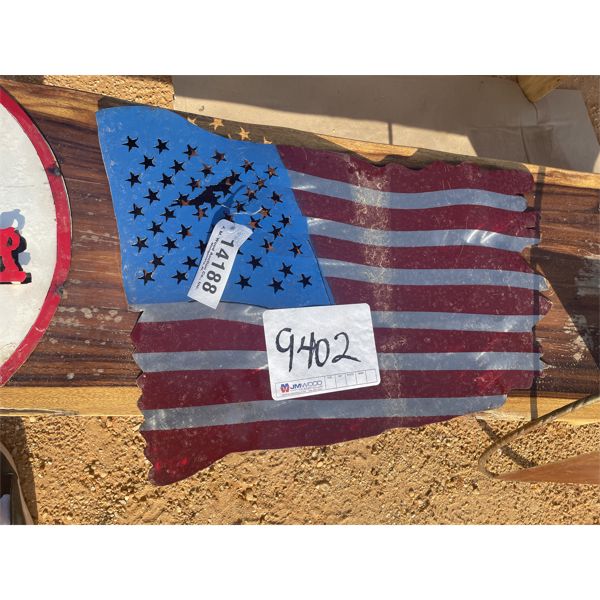 AMERICAN FLAG SIGN